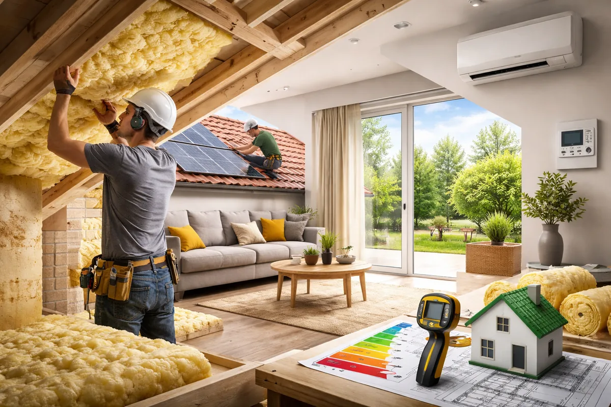 Quels travaux de rénovation énergétique pour améliorer le confort de votre habitat