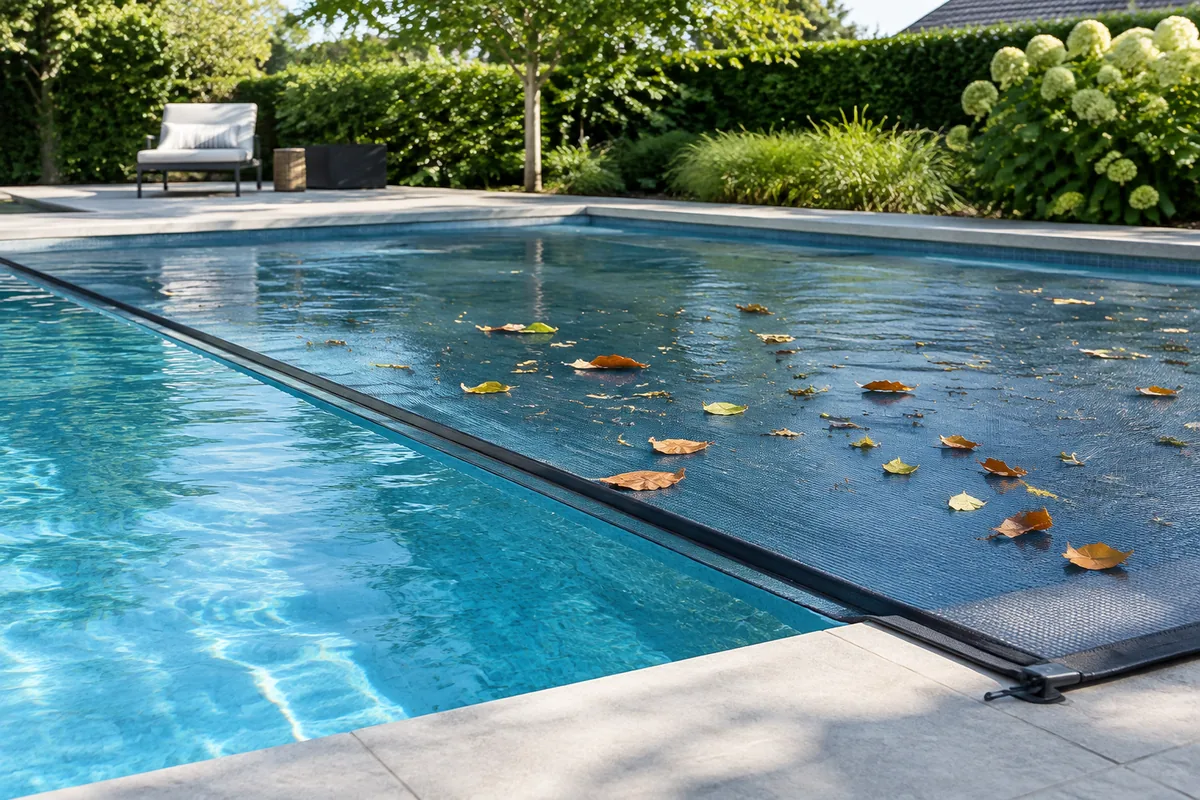 Comment protéger une piscine des feuilles et des débris sans abîmer le revêtement