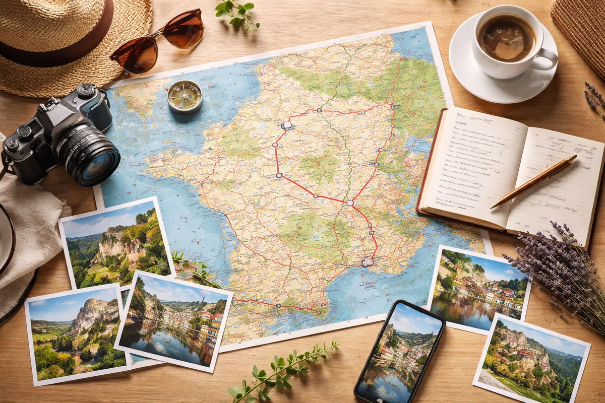 Comment planifier un voyage à travers la France en visitant ses joyaux cachés