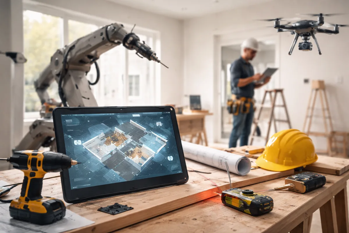Les innovations technologiques au service des travaux de rénovation
